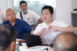 湖南常德市汉寿县领导莅临萝薇现场指导工作